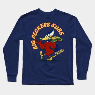 Big Pecker's Subs Long Sleeve T-Shirt